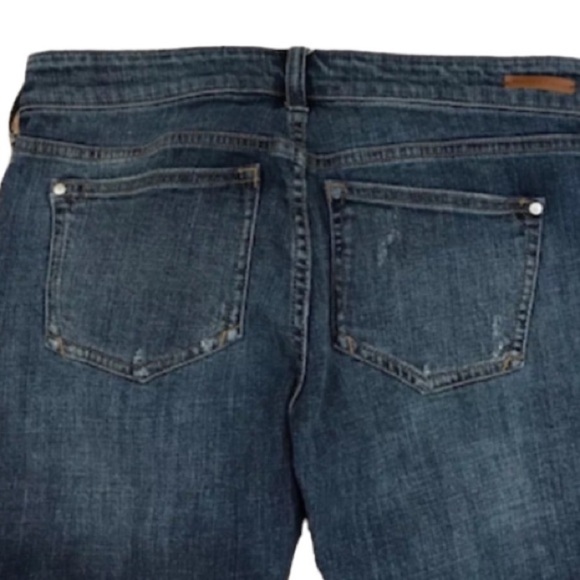 Pilcro Hyphen Mid Rise Embroidered Jeans By Anthropologie - Picture 10 of 16